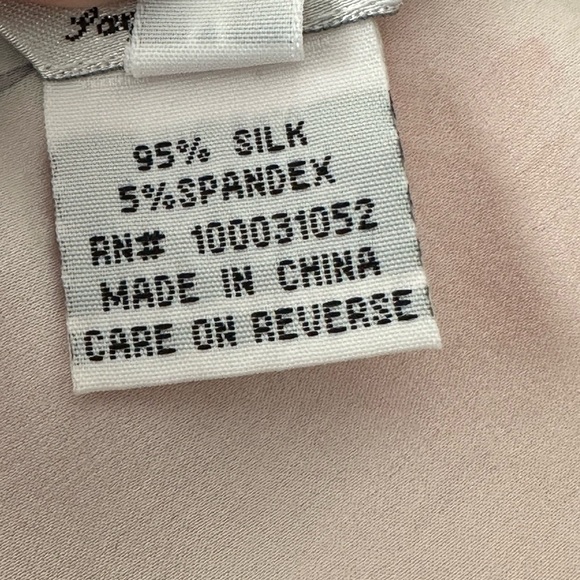 CITRON Santa Monica Silk Asian Inspired Blouse Whimsical Dragon Colorful Size M - Picture 12 of 15